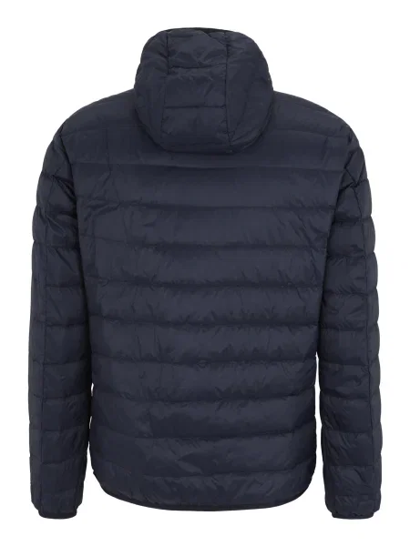 Emporio Armani Vatovaná bunda PNGPZ Tmavomodrá biela
