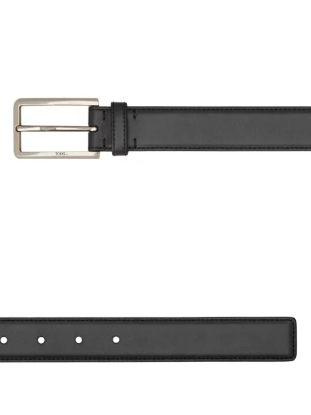 Cu centură curea Tod's din piele negru