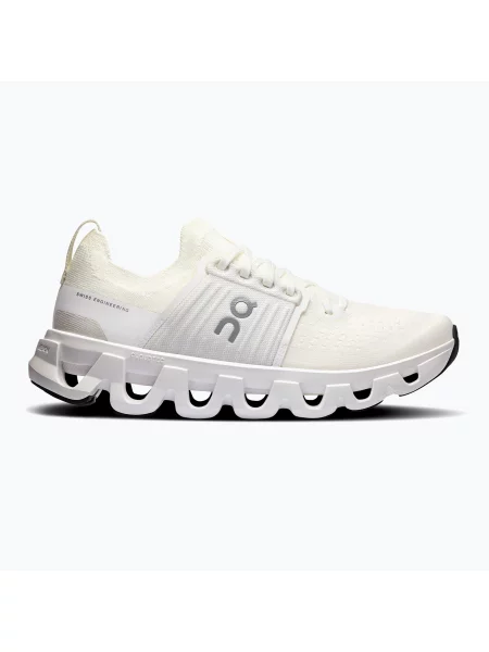 Női futócipő On Running Cloudswift 4 fehér/fehér. Méret: 39 EU fehér