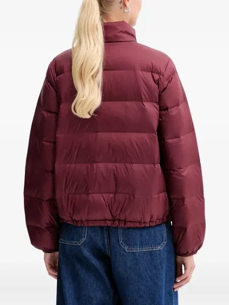 Geacă cu puf Levi's® cu glugă de flanelă albastru