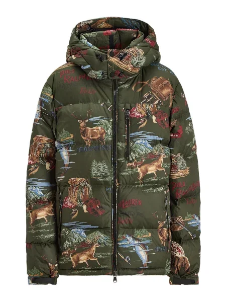 Polo Ralph Lauren Geacă din puf verde