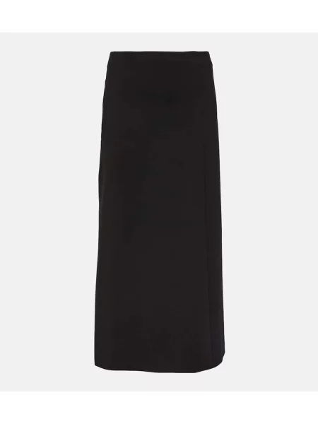 Fusta maxi The Row negru