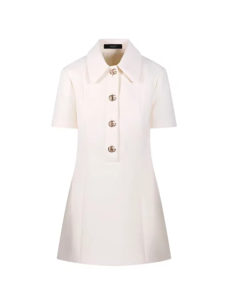 Scurt rochie mini Gucci alb