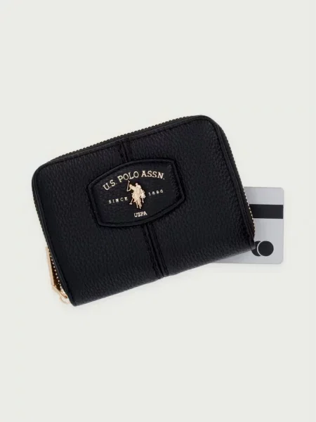 U.S. Polo Assn. гаманець зі штучної шкіри CHESTNUT