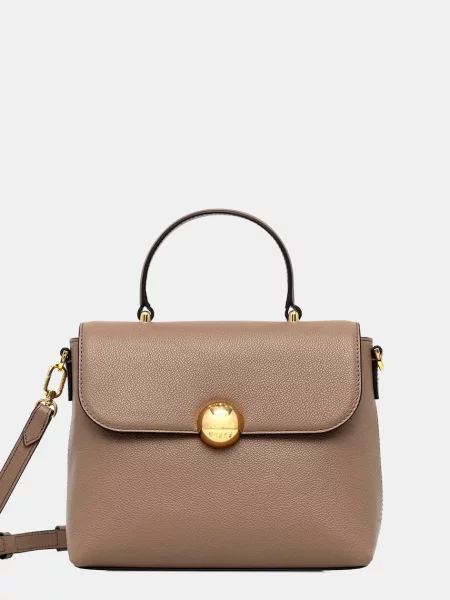 Geantă Furla Moonlight S deschis maro