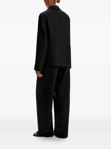 Pantaloni 12 Storeez de in cu cordon negru