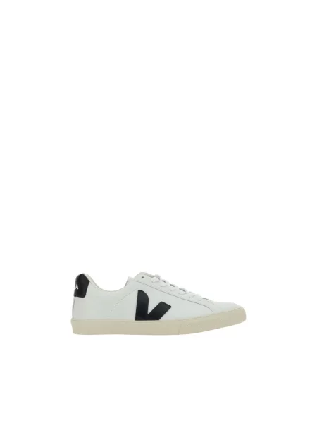 Buty męskie VEJA Esplar Logo Leather white/black białe