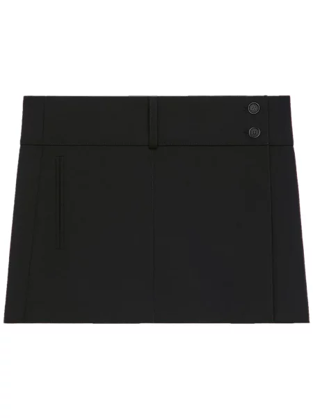 Mała mały spódnica mini Courreges czarna