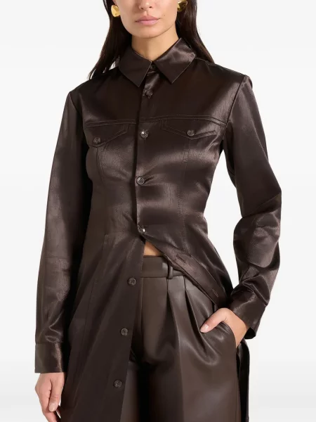 Cămașă Manière De Voir cu legături maro