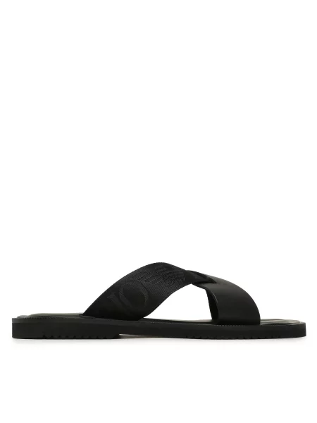 Papuci Emporio Armani negru