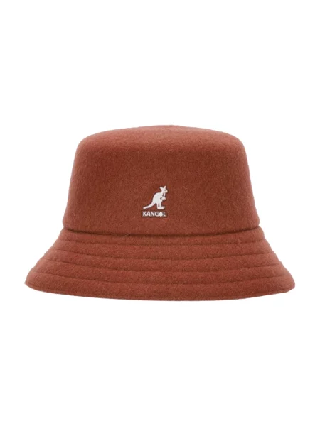 Kapelusz Kangol wełniany brązowy
