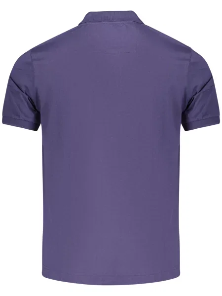Tricou polo Lotto albastru