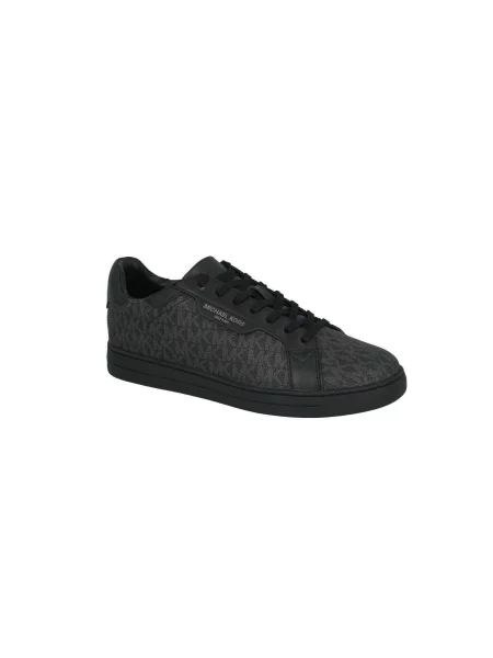 Michael Kors Sneakers KEATING cu adaos de piele negru