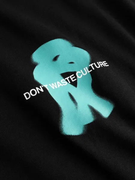 Tricou Don't Waste Culture negru