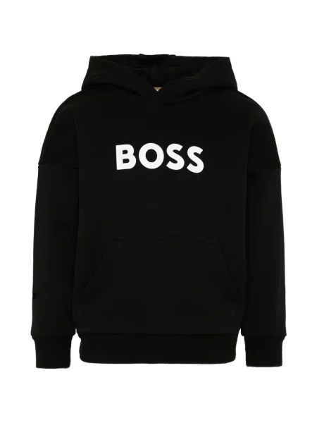 Bluza z kapturem dziecięca Bosswear czarna