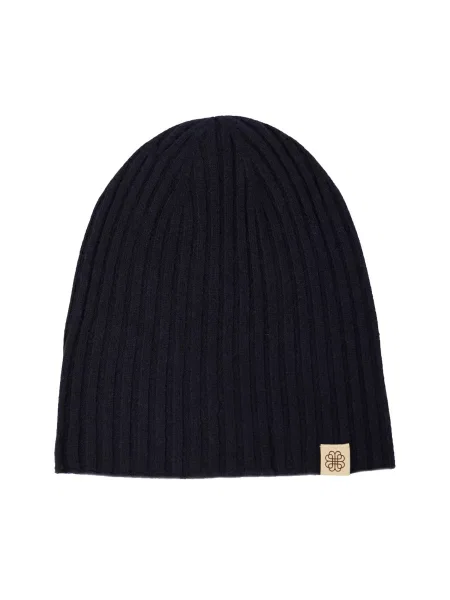 GOBI Cashmere Căciulă Unisex Cashmere Rib Knit Hat bleumarin
