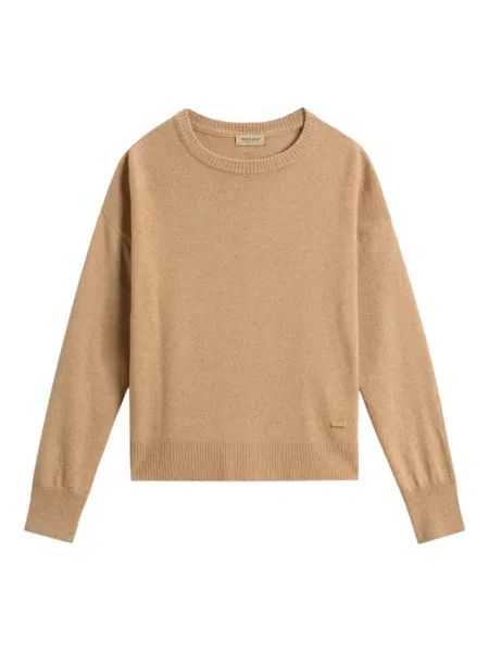 Pulover Woolrich cu decolteu rotund