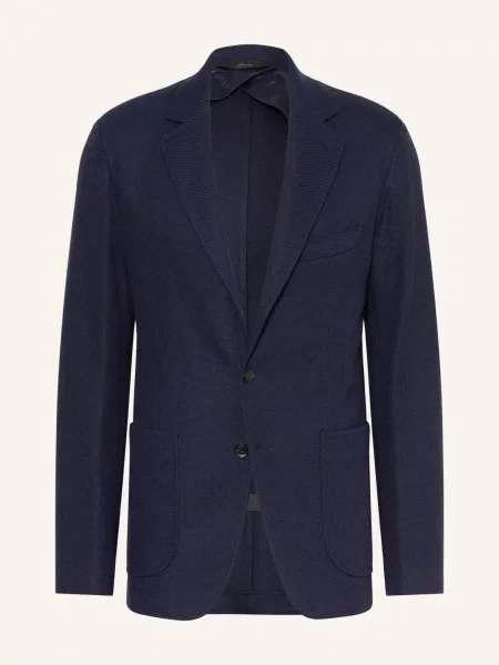 Brioni Sako Slim Fit tmavě modrá