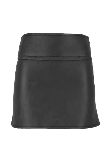 Fusta mini Ermanno Scervino cu talie înaltă negru