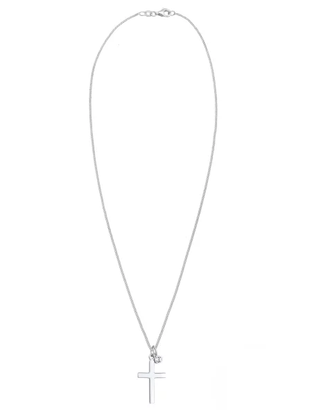 Palton Elli transparente argintiu