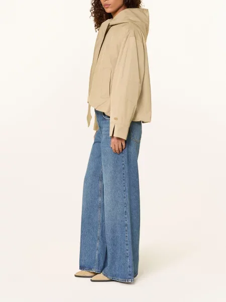 Beaumont Kurtka Bianca Z Odpinanym Kapturem beige beżowa