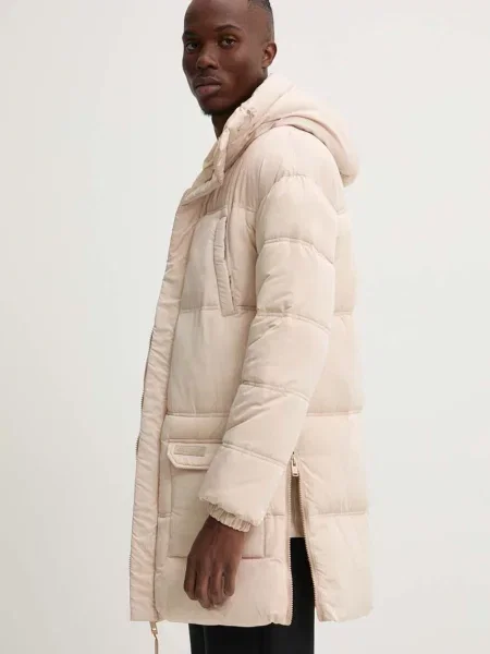 Яке Sixth June зимен модел бежово