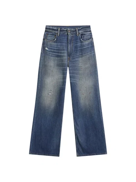 Jeansy Acne Studios niebieskie