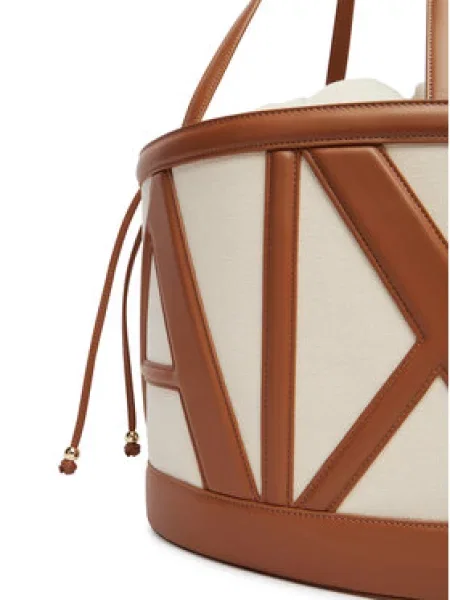 Armani Exchange kabelka typu shopper dámska béžová