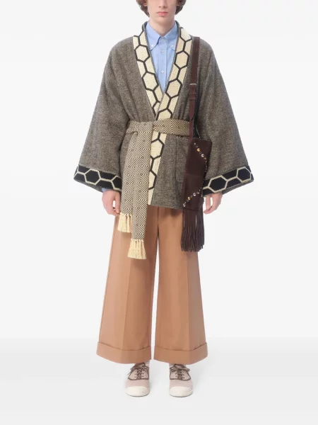 Риза Valentino Garavani бродирана синьо