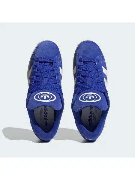 Adidas Originals sneakersy zamszowe Campus białe
