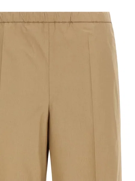 Pantaloni Moncler din poplin