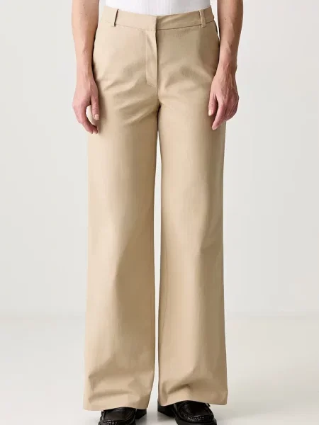 A.P.C. pantalon margaret παντελόνι γυναικείο μπεζ