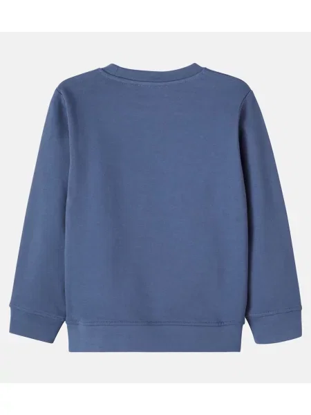 Gyerek fleece melegítő felső Stella Mccartney kék