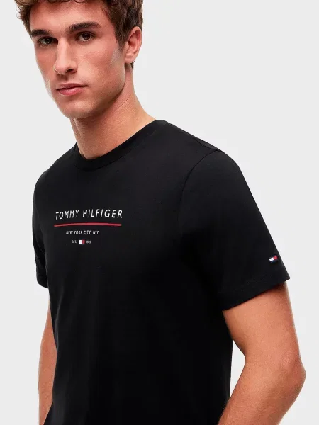 Футболка Tommy Hilfiger чорна