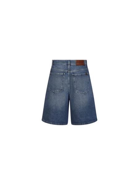 Weekend Max Mara szorty jeansowe WKDDONNOLA niebieskie