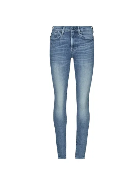 G-Star RAW Džínsy Hana svetlomodrá modrá