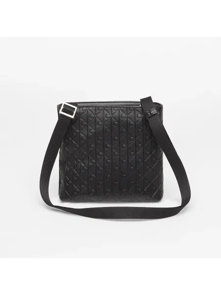 Geantă Calvin Klein Emblem Aop Emboss Flatpack Black Universal negru