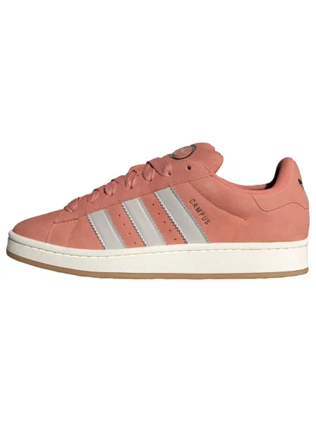 Semišové tenisky adidas Originals CAMPUS ružová