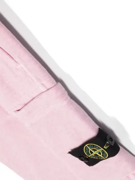Szorty dziecięce Stone Island różowe