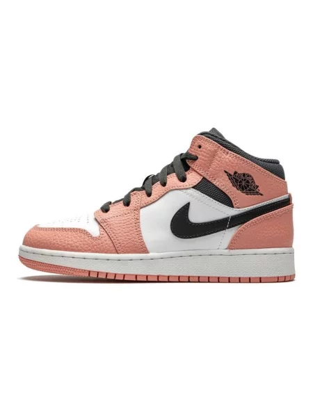 Sneakersy Jordan skórzane różowe