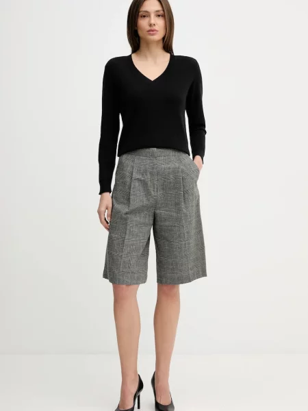 Шорти з домішкою льону United Colors of Benetton