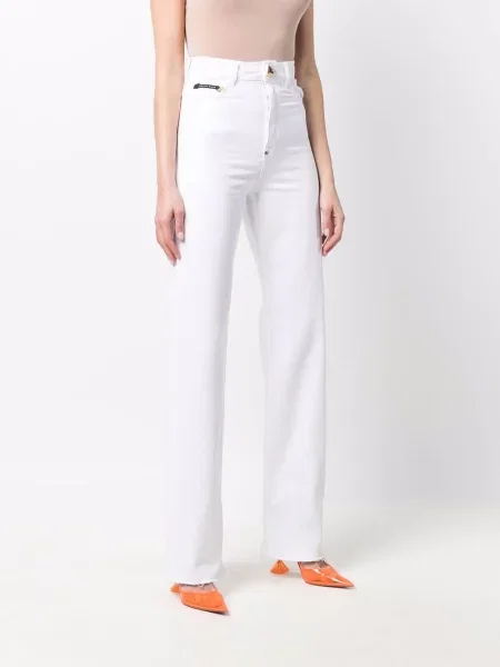 Proste jeansy Philipp Plein białe