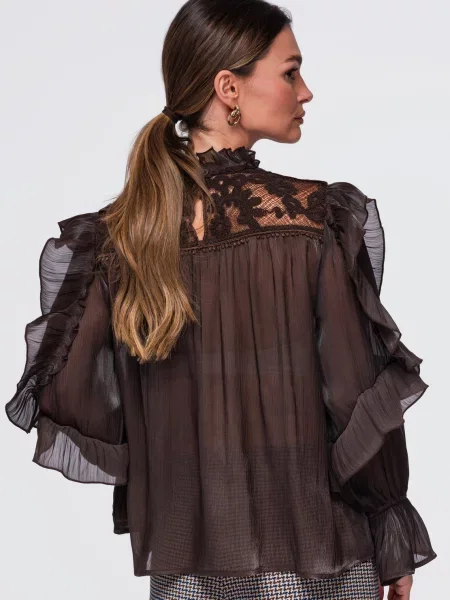 Ombre Bluza smeđa