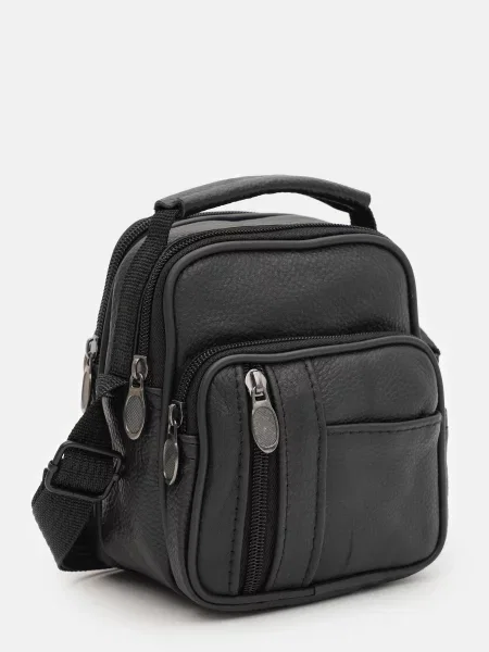 Borsa Leather Мессенджер Шкіра чорний