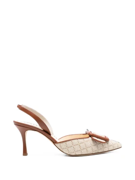 Pantofi cu toc Manolo Blahnik cu cataramă