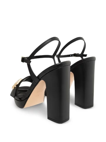 Sandale Gucci din piele negru