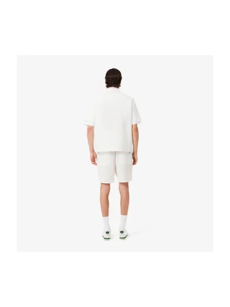 Pantaloni Lacoste alb