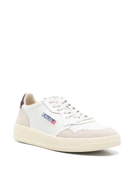 Bőr sneaker Autry fehér
