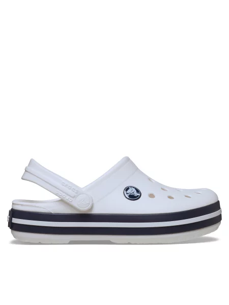 Natikače Crocs Crocband Clog T bijela