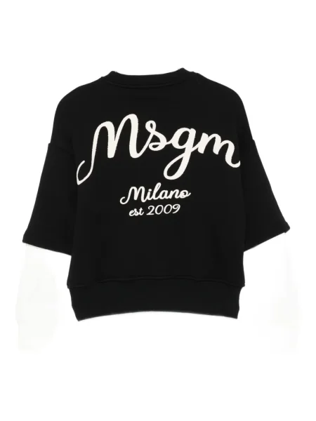 Bluza dziecięca Msgm czarna